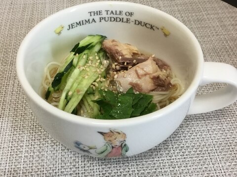 さば缶そうめん